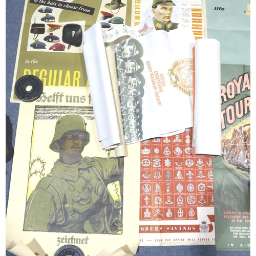 2087 - Quantity of reproduction WWII posters (10). P&P Group 2 (£18+VAT for the first lot and £3+VAT for su... 