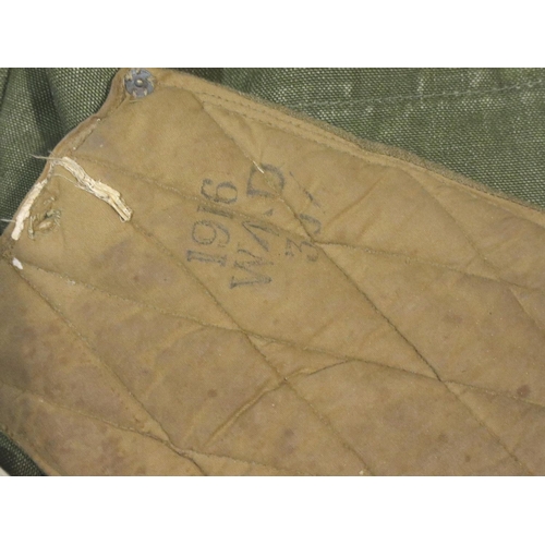 2174 - Mixed military webbing including a 1916 dated chest piece etc. P&P Group 2 (£18+VAT for the first lo... 