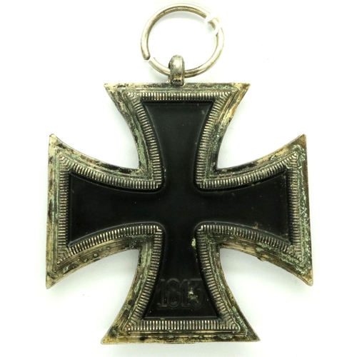 2280 - German steel core Iron Cross second class 1939. P&P Group 1 (£14+VAT for the first lot and £1+VAT fo... 