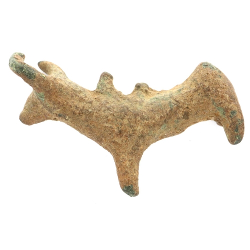 115 - 3rd century Roman Cult Religious relic, Bull/Mythos. P&P Group 0 (£5+VAT for the first lot and £1+VA... 