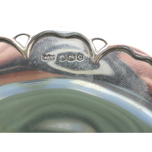 165 - Mappin & Webb pair of hallmarked silver footed bowls, Sheffield assay 1920, combined 174g. P&P Group... 