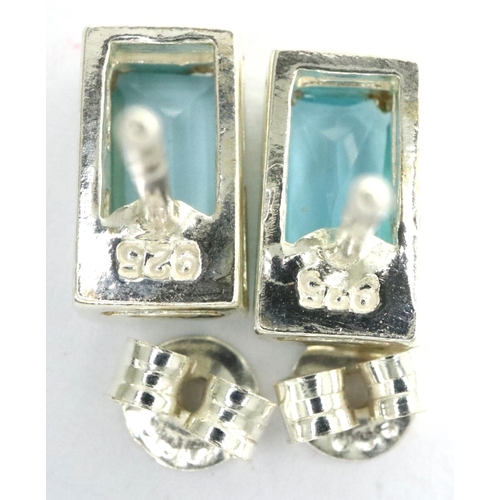 17 - Ten 925 silver pairs of earrings. P&P Group 1 (£14+VAT for the first lot and £1+VAT for subsequent l... 