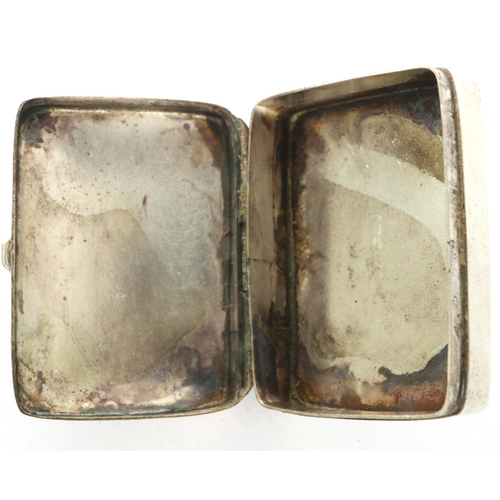 176 - Modern 925 silver pill box, 13g. P&P Group 1 (£14+VAT for the first lot and £1+VAT for subsequent lo... 