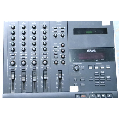 454 - Yamaha multitrack cassette recorder MT4X with hard case and instructions. Not available for in-house... 