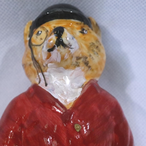 295 - Anita Harris limited edition Foxy Gentleman, 9/14, H: 14 cm. No cracks, chips or visible restoration... 