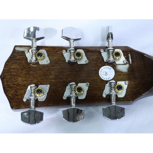 379 - Fender guitar model CP-60S Parlor/SB. P&P Group 3 (£25+VAT for the first lot and £5+VAT for subseque... 