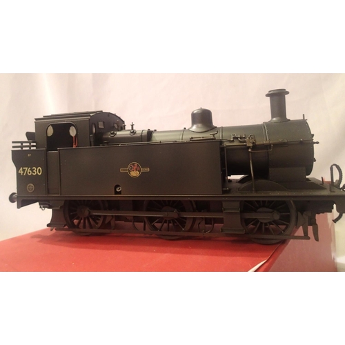 2031 - Gauge 1 Bachmann brassworks Jinty, finished in satin black, 47630 Late Crest with light weathering. ... 