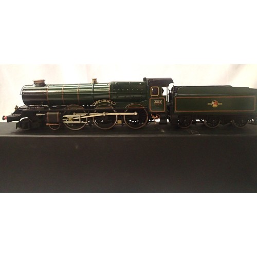 2036 - O gauge kit built finescale 6000, King George V, green Late Crest. Excellent build and finish, gearb... 