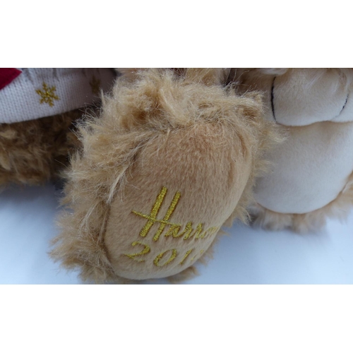 2160 - Nine Harrods Year teddy bears. P&P Group 1 (£14+VAT for the first lot and £1+VAT for subsequent lots... 