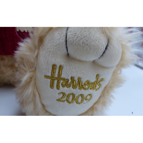 2160 - Nine Harrods Year teddy bears. P&P Group 1 (£14+VAT for the first lot and £1+VAT for subsequent lots... 