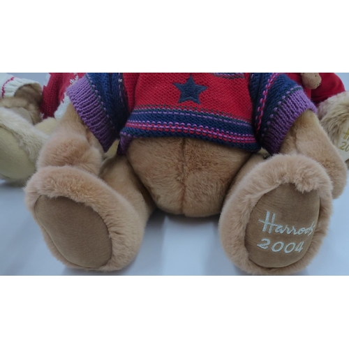 2160 - Nine Harrods Year teddy bears. P&P Group 1 (£14+VAT for the first lot and £1+VAT for subsequent lots... 