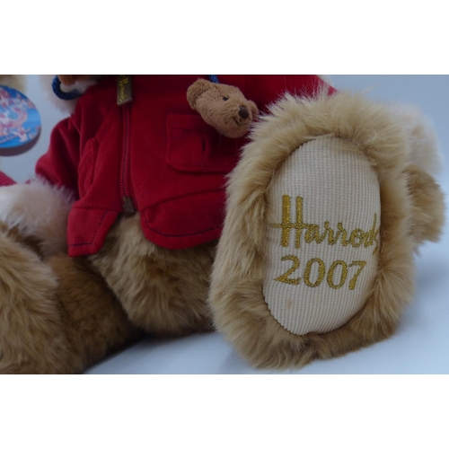 2160 - Nine Harrods Year teddy bears. P&P Group 1 (£14+VAT for the first lot and £1+VAT for subsequent lots... 