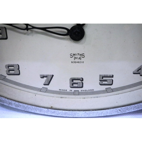 420 - Smiths M.A Bus clock, L: 19 cm, not working at lotting. Not available for in-house P&P