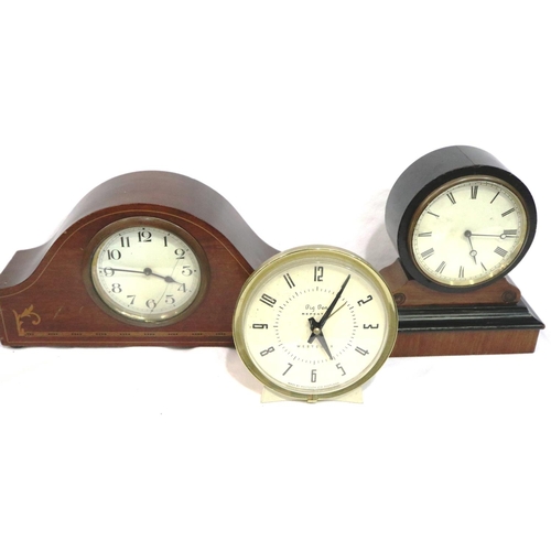 421 - Mixed clocks including an alarm clock. Not available for in-house P&P