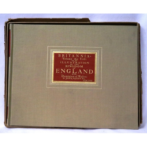 428 - Britannia Volume The First or An Illustration of The Kingdom of England and Dominion of Wales by Joh... 