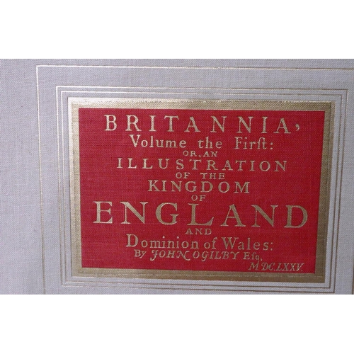 428 - Britannia Volume The First or An Illustration of The Kingdom of England and Dominion of Wales by Joh... 