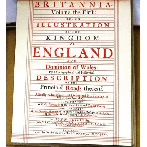 428 - Britannia Volume The First or An Illustration of The Kingdom of England and Dominion of Wales by Joh... 