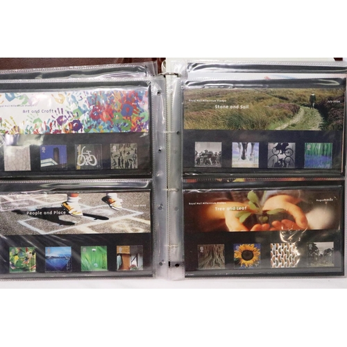 433 - Album of Royal Mint presentation packs, face value c. £100. P&P Group 1 (£14+VAT for the first lot a... 