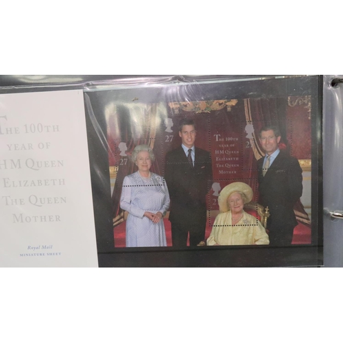 436 - Album of Royal Mint presentation packs, face value c. £100.00. P&P Group 1 (£14+VAT for the first lo... 