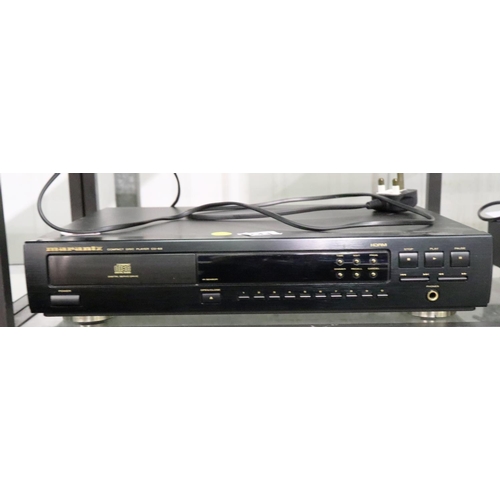 441 - Marantz model CD-63 CD player. P&P Group 3 (£25+VAT for the first lot and £5+VAT for subsequent lots... 