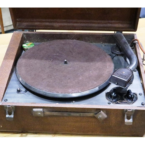 450 - Collaro Microgram cased record player. P&P Group 2 (£18+VAT for the first lot and £3+VAT for subsequ... 