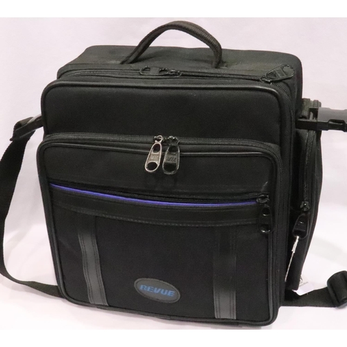 480 - Two new old stock semi rigid camera bags with padded interior and multiple pockets. P&P Group 2 (£18... 