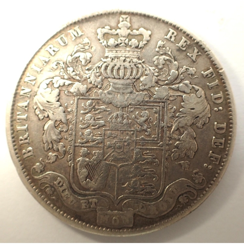 3048 - 1825 silver half crown of George IV. P&P Group 0 (£5+VAT for the first lot and £1+VAT for subsequent... 