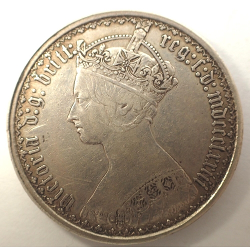 3063 - 1873 Queen Victoria silver florin. P&P Group 0 (£5+VAT for the first lot and £1+VAT for subsequent l... 