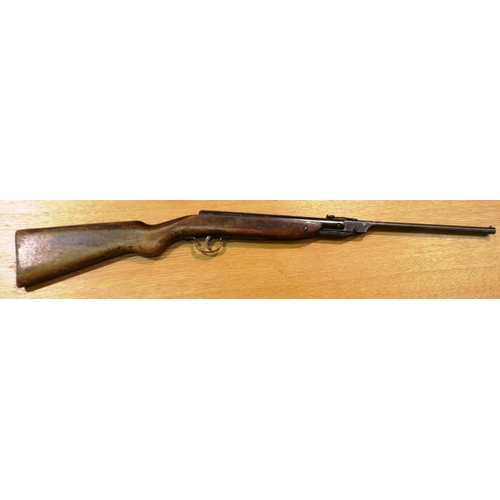 2004 - The Webley Junior sprung air rifle, full working order. P&P Group 2 (£18+VAT for the first lot and £... 