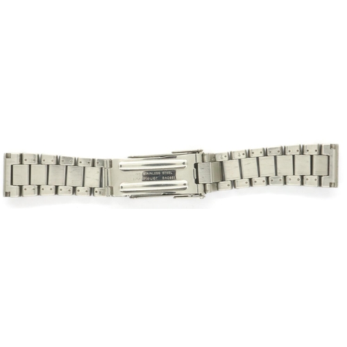 131 - Tag Heuer: ladies stainless steel wristwatch strap. P&P Group 1 (£14+VAT for the first lot and £1+VA... 