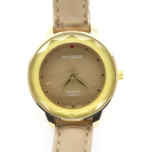 134 - Paterson: ladies wristwatch, appears unworn, requires battery. P&P Group 1 (£14+VAT for the first lo... 