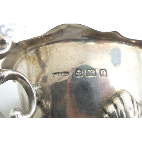 139 - Hallmarked silver creamer, Birmingham assay, 82g. P&P Group 1 (£14+VAT for the first lot and £1+VAT ... 