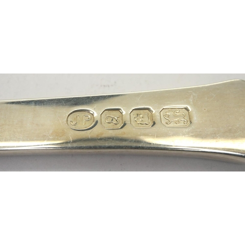 146 - Hallmarked silver Peter Jackson spoon, boxed, 29g. P&P Group 1 (£14+VAT for the first lot and £1+VAT... 