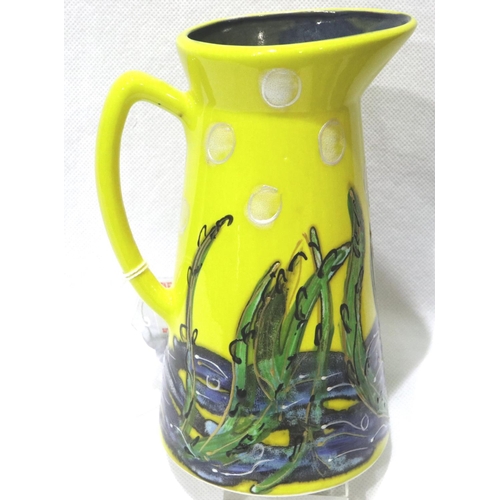 161 - Anita Harris crab jug, signed in gold, H: 15 cm. No cracks, chips or visible restoration. P&P Group ... 