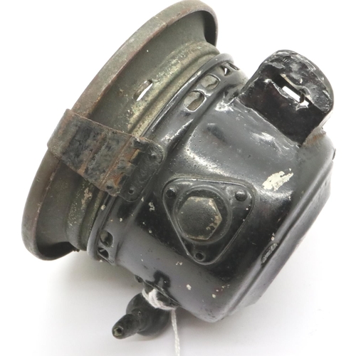 83 - Joseph Lucas Carbide car lamp, no 319, D: 12 cm, 260g. P&P Group 1 (£14+VAT for the first lot and £1... 