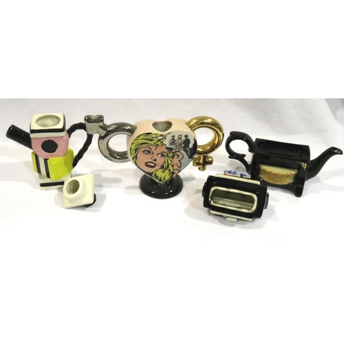 227 - Six boxed Paul Cardew small teapots, largest H: 11 cm. P&P Group 3 (£25+VAT for the first lot and £5... 