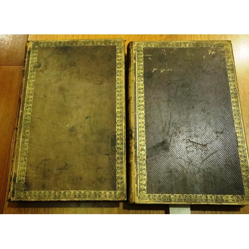 336 - 1770 new and complete family Bible with notes, illustrations printed for R Baldwin London, in two vo... 