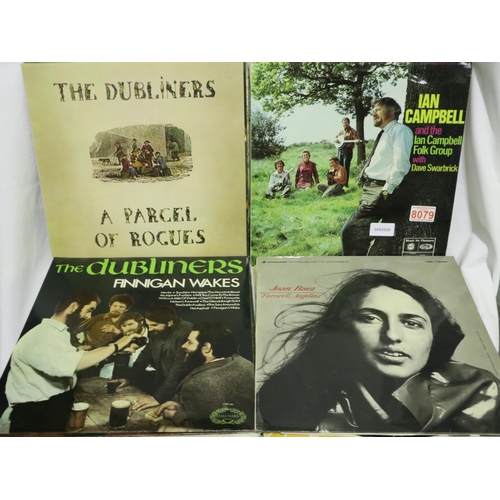 368 - Mixed Folk LPs including Joan Baez and Steeleye Span in good condition (18). P&P Group 3 (£25+VAT fo... 