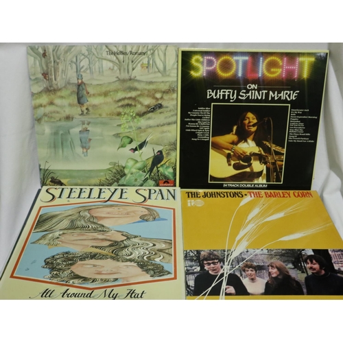 368 - Mixed Folk LPs including Joan Baez and Steeleye Span in good condition (18). P&P Group 3 (£25+VAT fo... 