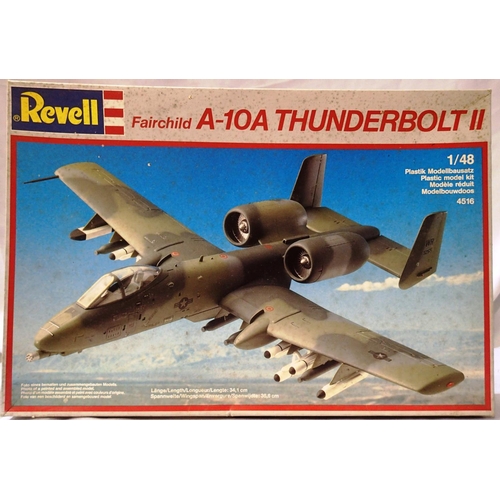 Revell Fairchild A10A Thunderbolt 1/48 scale model. Appears complete