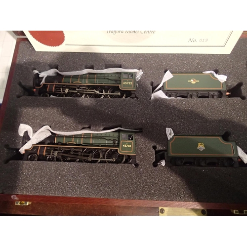 2155 - OO scale Bachmann Rainhill Trails boxed set comprising 45732 Sanspareil and 45733 Novelty Limited Ed... 