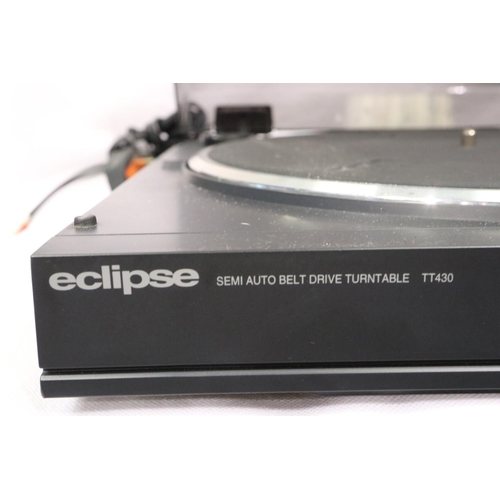 430 - Eclipse TT430 Turntable, All electrical items in this lot have been PAT tested for safety and have p... 