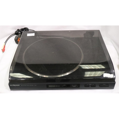 430 - Eclipse TT430 Turntable, All electrical items in this lot have been PAT tested for safety and have p... 