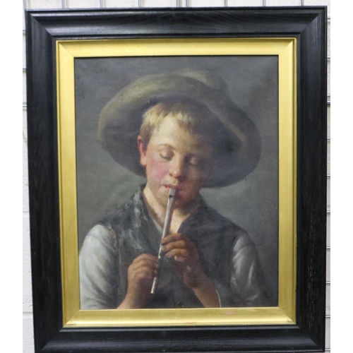 3037 - William Fitz (19th century) oil on canvas, Ragtime, unsigned but attributed verso, 40 x 50 cm. Not a... 