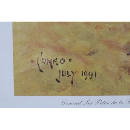 3062 - Terence Cuneo (1907-1996): pencil signed limited edition print, Operation Dessert Storm 1991, 725/85... 