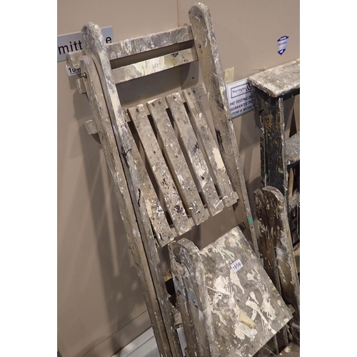 1856 - Two set of ladders. Not available for in-house P&P