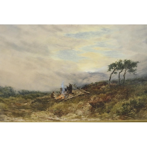 2002 - John Sinclair (1872-1922): watercolour, On Bidston Heath, 48 x 29 cm, inscribed verso. Not available... 