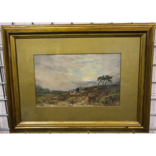 2002 - John Sinclair (1872-1922): watercolour, On Bidston Heath, 48 x 29 cm, inscribed verso. Not available... 