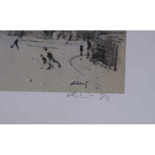 2011 - Harold Riley (B.1934): a set of four artist signed limited edition colour prints, The Deansgate Foli... 