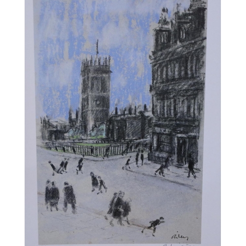 2011 - Harold Riley (B.1934): a set of four artist signed limited edition colour prints, The Deansgate Foli... 